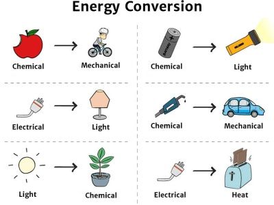 Energy Conversion - Knowledge Bank - Solar Schools Energy Transformations Activities, Teaching Energy, What Is Energy, Montessori Science, Physics Concepts, Chemical Energy, Transformation Project, Energy Transformations, Mechanical Energy