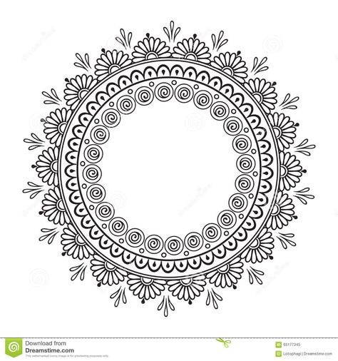 Mandala Indiana, Mandala Frame, Ornate Mandala, Mandala Paintings, Arabesque Design, Lace Painting, Indian Mandala, Mandala Vector, Simple Mandala