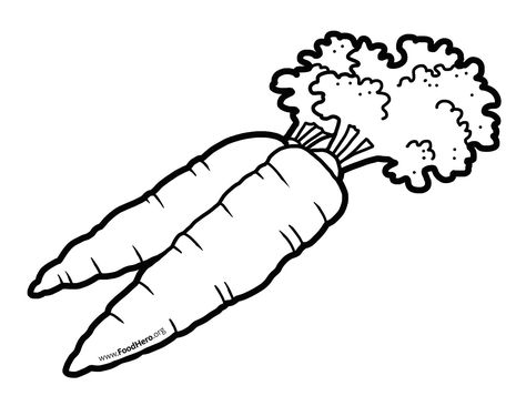 Carrot illustration #carrot Carrot Drawing, How To Plant Carrots, Vegetable Coloring Pages, Animal Flashcards, School Illustration, Carson Dellosa, Children Sketch, Love Coloring Pages, Fruits Images