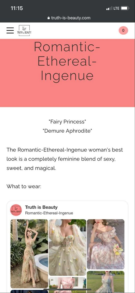 Ethereal Romantic Ingenue Essence, Kibbe Romantic Ethereal Essence, Angelic Essence, Seasonal Analysis, Ingenue Essence, Romantic Kibbe, David Zyla, Ethereal Romantic, Ap Lang