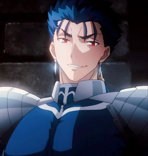 Kai Ryu, Fate Stay Night Lancer, Fate Lancer, Cu Chulainn Fate, Lancer Fate, Cu Chulainn, Type Moon Anime, Fate Anime, Fate Stay Night Anime