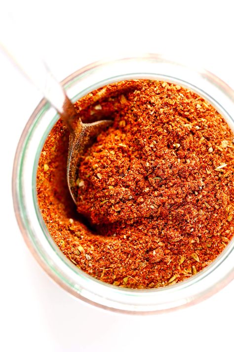 The best homemade Cajun Seasoning recipe! It only takes about 5 minutes to make, and tastes great on everything from chicken to shrimp, veggies to tofu, every kind of potato and more. Use it in a soup, stir-fry, pasta, kabob, dip, crackers, sheet pan dinner - you name it! It's the bold, zesty, spicy blend that kicks any dish up a delicious notch. | Gimme Some Oven #cajun #seasoning #spice #blend #spicy #glutenfree #homemade Cajun Seasoning Recipe, Homemade Cajun Seasoning, Cajun Spice, Seasoning Recipe, Gimme Some Oven, Rub Recipes, Homemade Spices, Homemade Seasonings, Cajun Seasoning