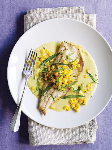 Summer Corn Recipes, Corn Sauce, Smoked Trout Salad, Fried Trout, Pan Fried Trout, Fresh Corn Recipes, Corn Food, Grilled Trout, Trout Recipes