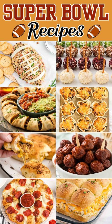 Elevate your Super Bowl party with 50 winning recipes – from savory bites to delectable dips, each dish promises championship status! Seasonal Appetizers, Football Themed Food, Football Food Appetizers, Super Bowl Dips, Easy Super Bowl, Super Bowl Recipes, Winning Recipes, Bowl Party Food, Savory Bites