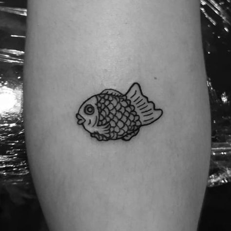 Taiyaki Tattoo, Korean Fish Cake, Womb Tattoo, Skin Doodles, Ice Cream Tattoo, Japanese Sweet, Fish Cake, Dream Tattoos, Girl Stuff