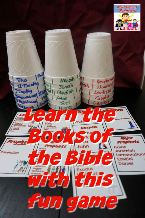 Elementary Games, Youth Bible Study, The Books Of The Bible, Kids Church Lessons, Sunday School Games, Kids Sunday School Lessons, Messy Life, Learn The Bible, School Elementary