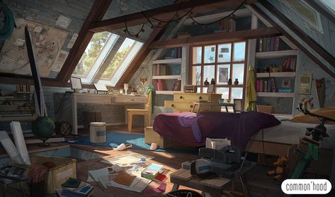 #anime #room #interior #1080P #wallpaper #hdwallpaper #desktop Moana Concept Art, Concept Art Landscape, Interior Concept Art, Artstation Concept Art, Fallout Concept Art, Bg Design, Concept Art Tutorial, Landscape Concept, Disney Concept Art