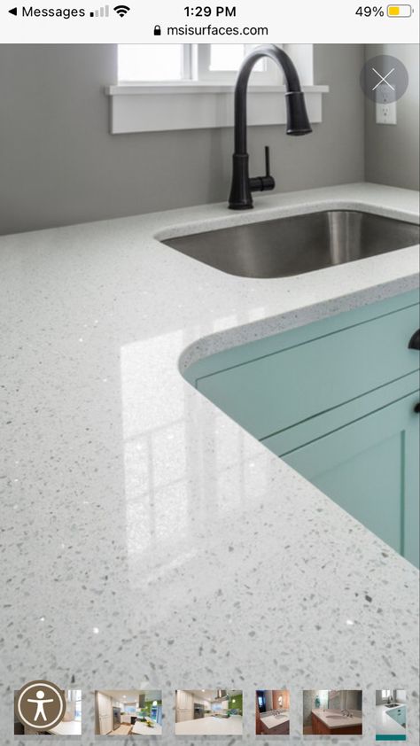 White Sparkle Quartz Countertop, Sparkle Quartz Countertop, Sparkling White Quartz Countertop, White Quartz Kitchen, 2nd Kitchen, Terrazzo Countertop, Sparkling White Quartz, White Quartz Countertops, Bathroom Pink