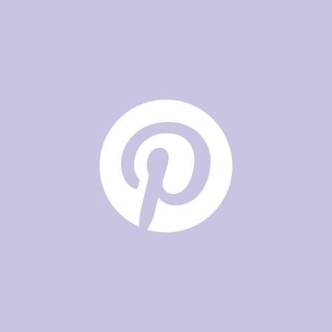 Purple App Icon, Bts App, Pinterest Widget, Pinterest App, Purple Logo, Bts Aesthetic Wallpaper For Phone, Purple Themes, Lighting Logo, Ios App Icon Design