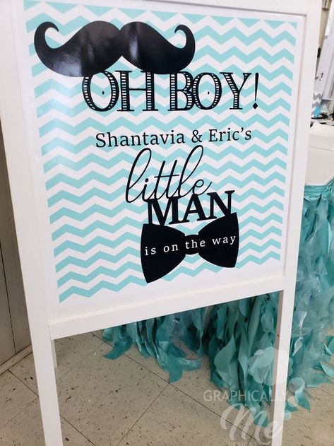 Little Man Baby Shower Party Ideas | Photo 1 of 9 Lil Man Baby Shower, Man Shower, Mustache Baby Shower, Baby Shower Party Ideas, Shower Party Ideas, Baby Shower Inspiration, Boy Baby Shower Themes, Twins Baby Shower, Baby Shower Fun