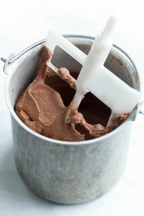 Make your own rich & creamy chocolate gelato right at home. Find out how to make the best homemade gelato with this reader-favorite recipe that has been winning hearts for over 10 years! Chocolate Gelato Recipe, Homemade Gelato, Chocolate Gelato, Gelato Recipe, Powdered Eggs, Chocolate Almond, Creamy Chocolate, Bittersweet Chocolate, Ice Cream Maker