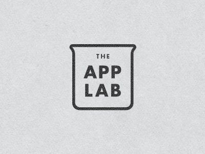 App Lab by Mitch Bartlett on Dribbble Logo Design Inspiration Graphics, Healthy Logo, Sewing Logo, Lab Logo, Life Logo, Beer Design, App Logo, Studio Design, 로고 디자인