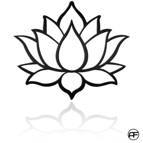 Yoga Lotus, Yoga Decor, Best Housewarming Gifts, Decor Spring, Metal Wall Art Decor, Best Gifts For Her, Custom Decor, Kitchen Decoration, Flower Wall Decor