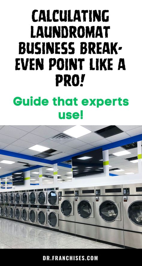 Before you think about starting a laundromat business that requires a hefty investment, you must find out how much you can realistically make from it. Visit our blog to see how you can calculate the break-even and how much you can potentially make from this business. Laundromat Business, Profit Margin, You Must, You Think, Investment