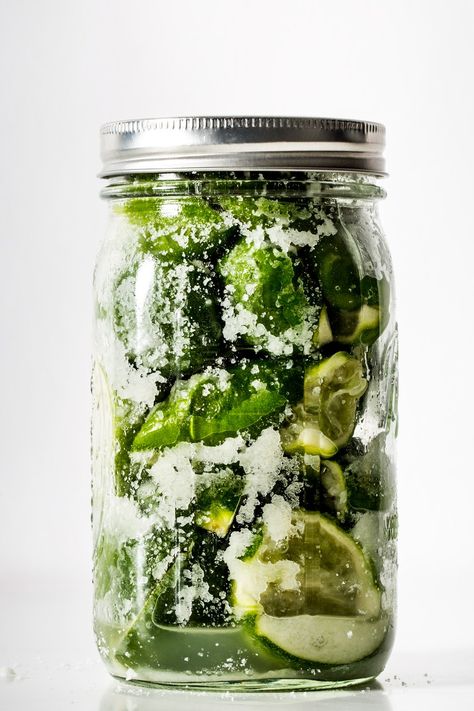 What To Do With Limes, Preserved Limes, Preserved Lemons Recipes, Lemons Recipes, Anchovy Pasta, Lime Pickles, Med Diet, Kitchen Basics, Lime Recipes