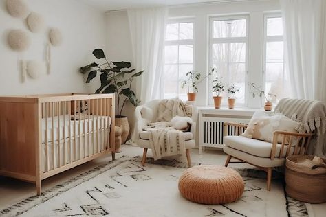 Nursery Ideas and Inspiration: Creating Your Baby's Wonderland - Decorilla Online Interior Design Whimsical Nursery Ideas, Nursery Design Ideas, Wonderland Nursery, Nursery Layout, Dreamy Nursery, Pastel Nursery, Whimsical Nursery, Gold Nursery, Small Nurseries