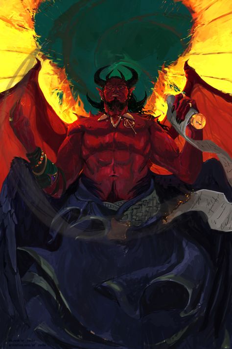 ArtStation - Mephistopheles Mephistopheles Dnd, Mephistopheles Art, Dnd Fiend, Dnd Gods, Gods Inspiration, Dnd Portraits, Devil Art, Character Fanart, Monster Boy