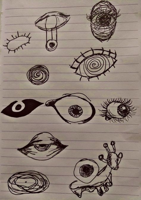 #eyes #eye #notmyidea #my #likeit #draw Highlighter Eyes Drawing, Different Eyes, Eye Drawing, Highlighter, Drawings, Art