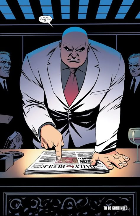 Kingpin Marvel Comics, King Pin Marvel, Kingpin Art, Kingpin Marvel, Marvel Kingpin, Villain Mentality, Marvel Portraits, Storyboard Reference, Mcu Villains