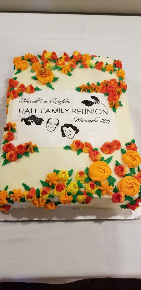 Family Reunion Cakes, Fun Food, Family Reunion, Food Ideas, Good Food, Cake