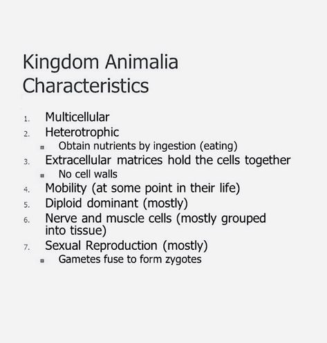 Kingdom Animalia Characteristics Kingdom Animalia, Quick Saves