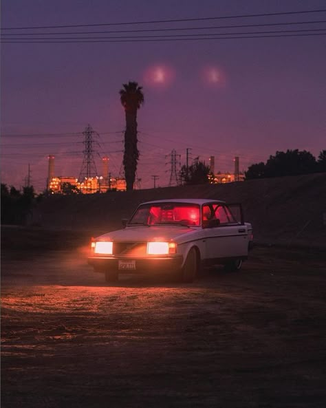 Blue Hour Photography, Last Night On Earth, Dark City, Still Photography, Abstract Photographs, Santa Lucia, Cinematic Photography, Red Car, Night Aesthetic