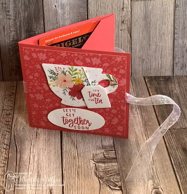 Tea Cards Handmade, Stampin Up Tea Cup Cards, Cards With Tea Bags, Cup Of Tea Stampin Up Cards, Tea Together Stampin Up Cards, A Nice Cuppa Stampin Up Cards, Stampin Up Tea Boutique Dsp, Su Cup Of Tea, Stampin Up Cup Of Tea