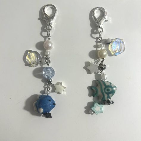 matching silly sea creature’s keychain 🫧🌀🦈🪼 Price... - Depop Sea Creature Keychain, Sea Animal Keychain, Silly Keychains, Sea Keychain, Sea Creature Jewelry, Fish Keychain, 80s Clothes, Merch Ideas, Handle With Care