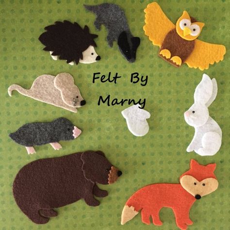 The Mitten Felt Board Story // Felt Story // Circle Time // | Etsy Felt Story Board, Felt Board Templates, Story Circle, Mermaid Craft, Waldorf Kids, Felt Board Patterns, Felt Story, Tree Project, Felt Board Stories