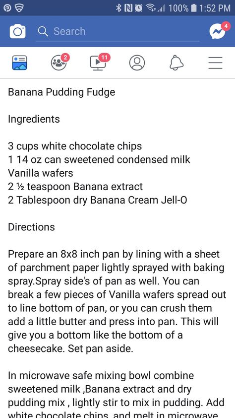 Banana Pudding Fudge Recipe, Banana Pudding Fudge, Banana Fudge Recipes, Diy Fudge, Fudge Recipe Condensed Milk, Pudding Fudge, Banana Fudge, Holiday Fudge Recipes, Fudge Dessert