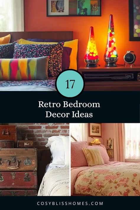 Looking to transform your space with some delightful old-school charm? Explore these 17 retro bedroom decor ideas that revive the memories of the past. From vintage mirrors that add elegance to your walls to playful rotary dial telephones that serve as conversation starters, creating a nostalgic atmosphere has never been so much fun! Incorporate playful colors, textures, and reminders of days gone by to craft a unique retro haven. Forget stark modernity and let's make your bedroom a cozy throwback retreat everyone will love! Retro Decor Ideas, Retro Style Bedroom, Retro Bedroom Decor, Apartment Ideas Living Room, Retro Bedroom, Nostalgic Vibes, Playful Colors, Retro Bedrooms, Retro Space