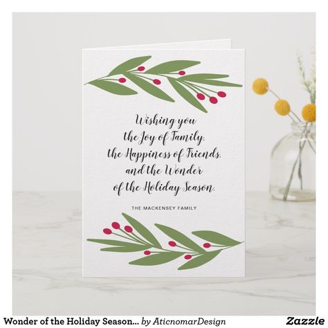 Wonder of the Holiday Season Greeting Cards Holiday Greeting Cards Messages, Seasons Greetings Quotes, Holiday Greetings Messages, Christmas Greeting Card Messages, Christmas Cards Wording, Christmas Card Verses, Christmas Chalk, Christmas Greetings Messages, Christmas Greeting Cards Handmade