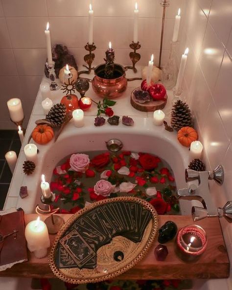 Bath Goals, Goddess Provisions, Bath Aesthetic, Spiritual Bath, Dream Bath, Wild Moon, Flower Bath, Ritual Bath, Relaxing Bath