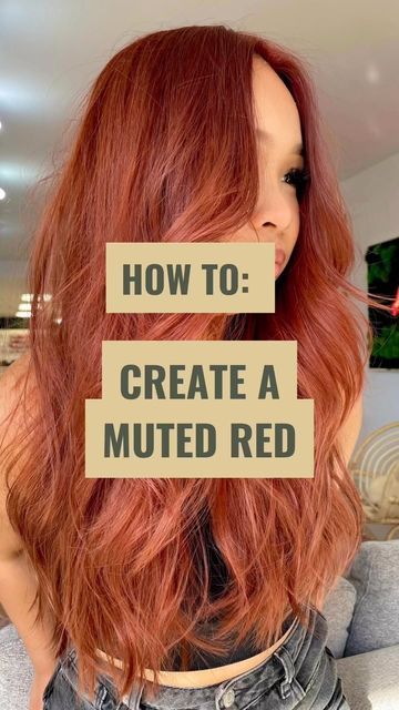 Muted Copper Hair, Red Hair Formulas, Hair Recipes, Schwarzkopf Color, Natural Red Hair, Subscribe My Youtube Channel, Copper Hair Color, Schwarzkopf Professional, Hair Brained