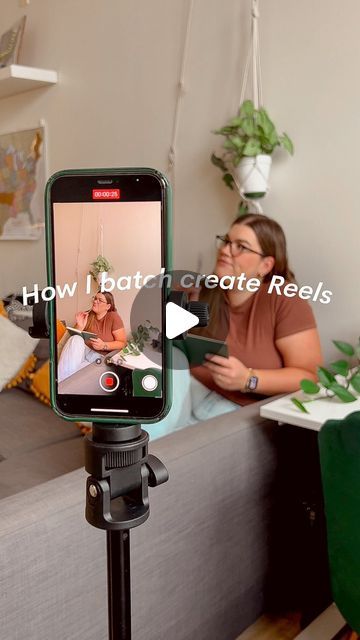 Katie Steckly on Instagram: "This is my secret for batch creating Reels (yes, even trendy ones!) do you think this workflow could work for you? let me know 👇🏻 #instagramcontentcreation #batchcreating #batchcreate #reelstutorial" How To Create Reels On Instagram, Katie Steckly, January 29, Insta Inspo, Side Hustles, Instagram Tips, Work For You, Content Creation, Side Hustle