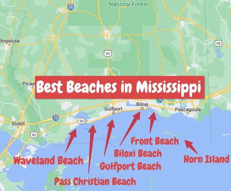 Pass Christian Mississippi, Explore Mississippi, Mississippi Beaches, Long Beach Mississippi, Mississippi Biloxi, Mississippi Coast, Pascagoula Mississippi, Mississippi Vacation, Visit Mississippi