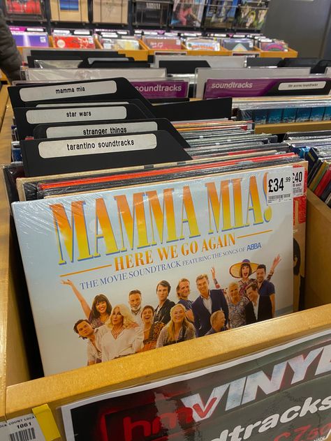 Mamma Mia Vinyl, Vinyl Wishlist, Cd Aesthetic, Ideas Regalos, Greece Summer, Music Vibes, Best Song Ever, Music Taste, Mama Mia