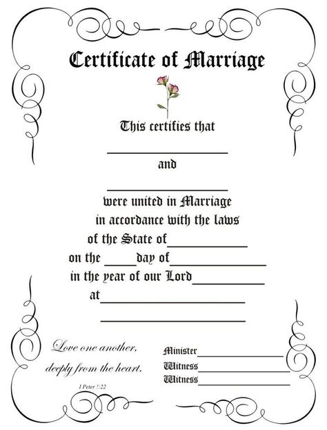 Free Printable Marriage Certificate Template Mandegar for Blank Marriage Certificate Template Marriage Certificate Template, Funny Certificates, Certificate Of Marriage, Boyfriend Scrapbook, Wedding License, I Belong To You, Marriage Records, Wedding Certificate, Money Notes