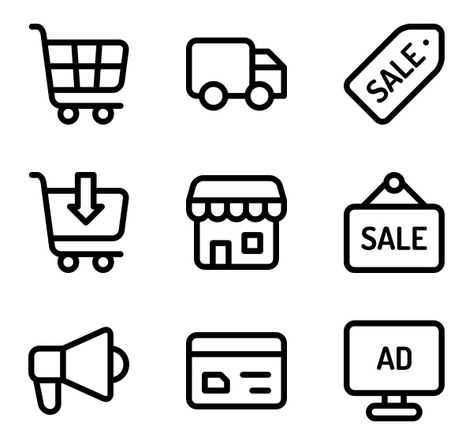 Sale Icon, Creative Leadership, Business Icons Vector, Planner Icons, Easy Drawings For Beginners, Simple Icon, Free Icon Packs, Business Icon, Instagram Logo