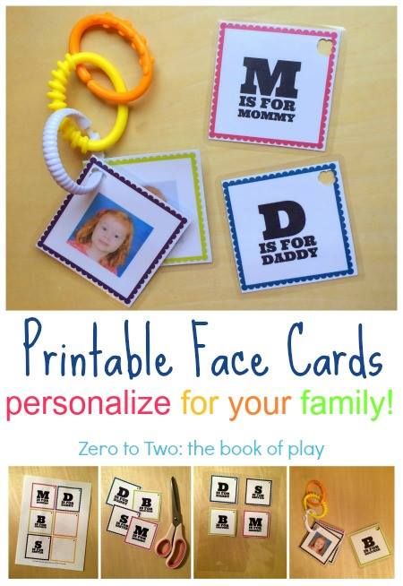 Printable Activities, playful learning and more for infants and toddlers- Part of the Zero to Two ~ book of play eBook on Lalymom- 25 Ideas from top kid bloggers! #Babies-and-todders #KBN #CreativeMamas Literacy For Infants, Infant Books, Things To Do With Babies, Writing Family, Infant Classroom, Family Cards, Toddler Play, Play Ideas, Toddler Fun