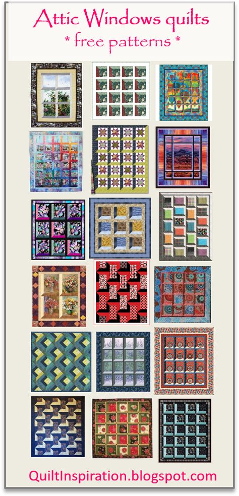 Window Quilts, Attic Window Quilts, Attic Windows, Storm At Sea Quilt, Optical Illusion Quilts, Window Quilt, Bargello Quilts, Sea Quilt, Attic Window