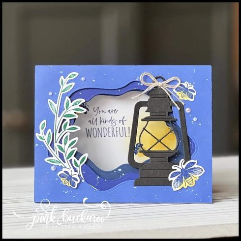 Lighting The Way Cards, Stampin Up Lighting The Way, Lantern Cards, Greatest Journey, Pink Buckaroo Designs, Up Lighting, Lighting The Way, Summer Cards, Match Made In Heaven