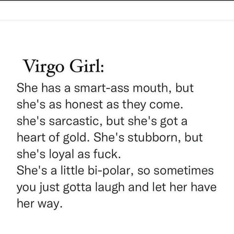 September Virgo Quotes, Virgo With Other Signs, Funny Virgo Quotes, Virgo September, Horoscope Signs Virgo, September Virgo, Virgo Personality Traits, Virgo Emotions, Virgo Things