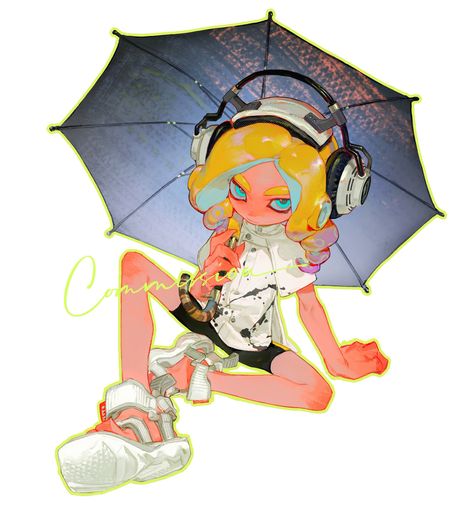 Splatoon 2 Art, Splatoon Comics, 캐릭터 드로잉, My Works, 영감을 주는 캐릭터, Art Inspiration Drawing, Splatoon, A Drawing, Cartoon Art Styles