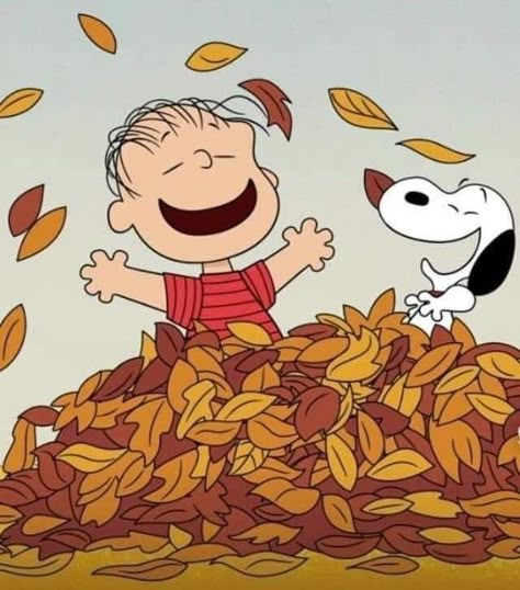 Peanuts Fall Aesthetic, Autumn Cartoon Aesthetic, Fall Snoopy Pictures, Fall Profile Pictures, Thanksgiving Widgets, Snoopy Background, Fall Widgets Aesthetic, Charlie Brown Fall, Snoopy Autumn