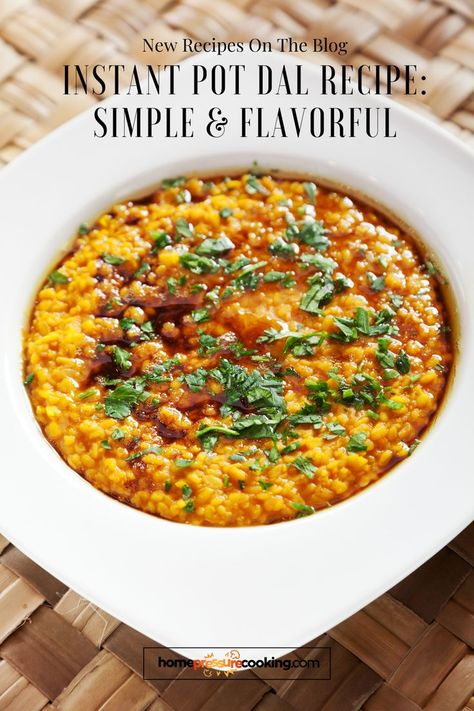 Elevate your dinner with this Instant Pot Dal Recipe! This simple and flavorful dish is a must-try for fans of Indian recipes. Perfectly spiced and incredibly easy to make, it's your new go-to for a comforting meal. For more delicious recipes, visit homepressurecooking.com. #EasyIndianMeals #HealthyEating #InstantPotMagic #VegetarianDelight #FlavorfulFood #IndianFood Instant Pot Dal, Dal Recipes, Indian Curries, Dal Recipe, Recipe Simple, Chicken Tikka Masala, Recipe Boards, Chicken Tikka, Tikka Masala