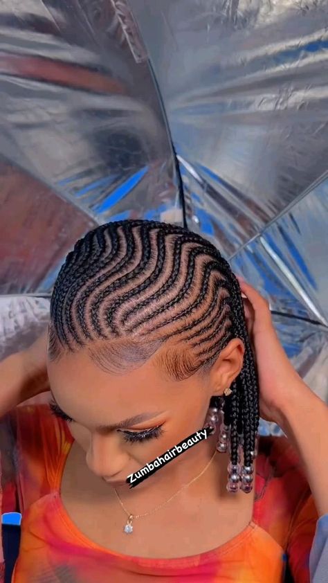 All Back Hairstyle, Latest Braided Hairstyles, Latest Hair Braids, Cornrows Natural Hair, Cornrows Braids For Black Women, Short Box Braids Hairstyles, Natural Hair Stylists, Big Box Braids Hairstyles, Feed In Braids Hairstyles