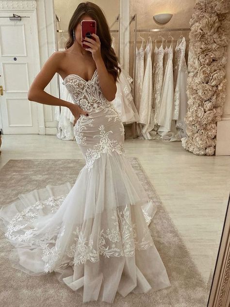 Mermaid Wedding Dresses, Cute Wedding Dress, Dream Wedding Ideas Dresses, Princess Wedding Dresses, Black Wedding Dresses, Fall Wedding Dresses, Colored Wedding Dresses, Best Wedding Dresses, Modest Wedding Dresses