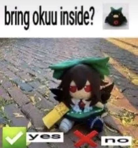 Utsuho Reiuji, Bread Meme, Touhou Anime, Moment Of Silence, Snapchat Funny, I Have No Friends, Cute Anime Pics, Really Funny Pictures, Best Anime Shows