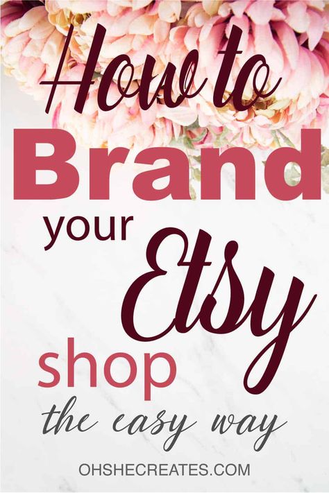 Etsy Shop Branding Ideas, Etsy Shop Aesthetic, Creating A Mission Statement, Making Money On Etsy, Business Thoughts, Starting An Etsy Business, Homemade Business, Etsy Shop Branding, Etsy Tips